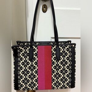 Kate Spade New York Flower Jacquard Medium Tote